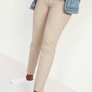 Old Navy Khaki Skinny Pants